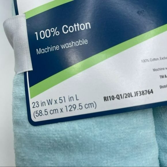 Blue Decorated Hooded Towel for Kids - Picture 3 of 5